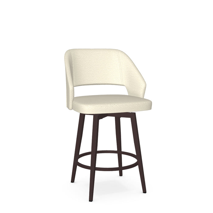 Lorna Swivel Counter Stool - Upholstered