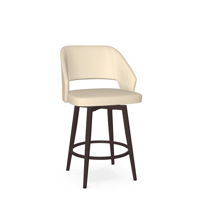 Lorna Swivel Counter Stool - Upholstered