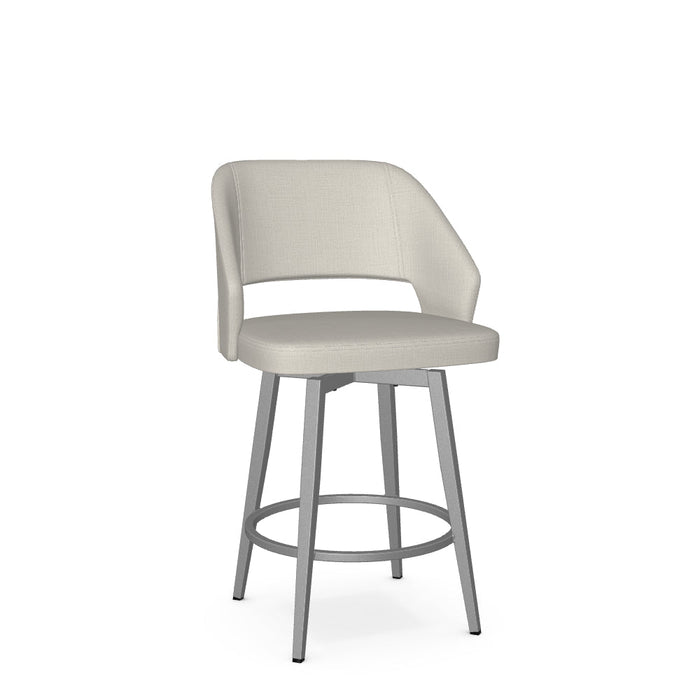 Lorna Swivel Counter Stool - Upholstered