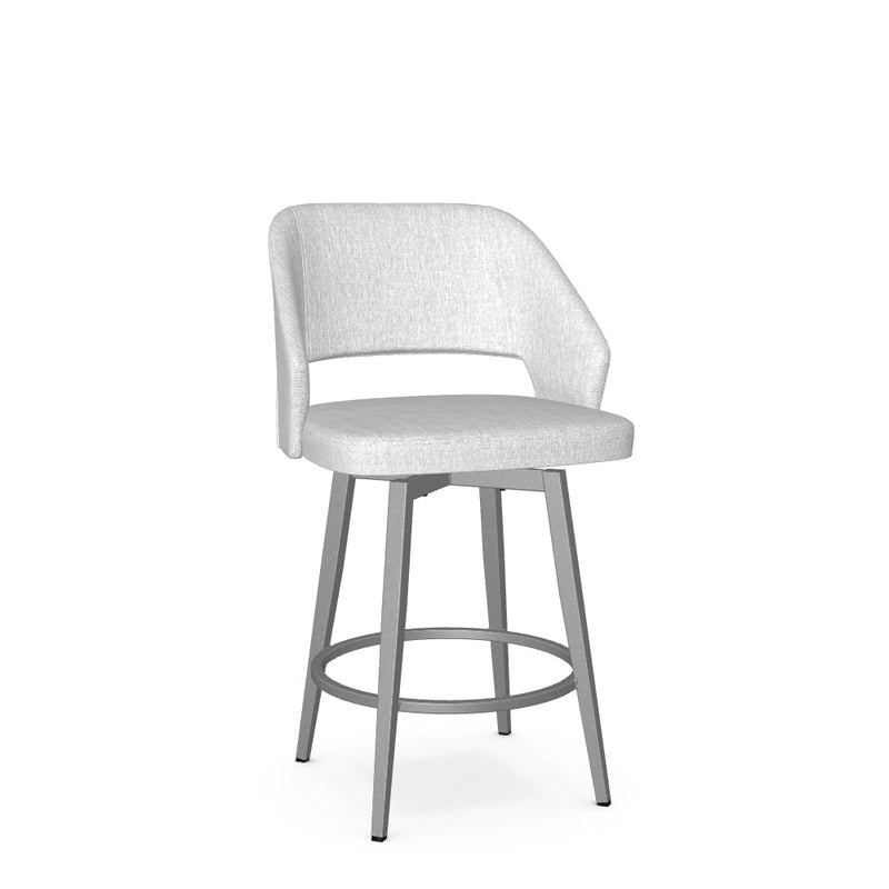 Lorna Swivel Counter Stool - Upholstered