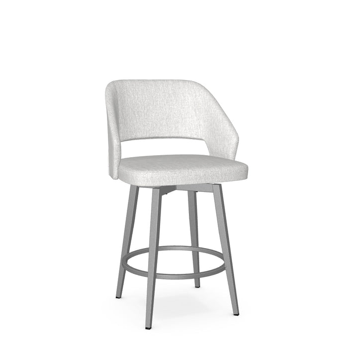 Lorna Swivel Counter Stool - Upholstered