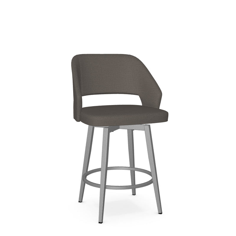 Lorna Swivel Counter Stool - Upholstered
