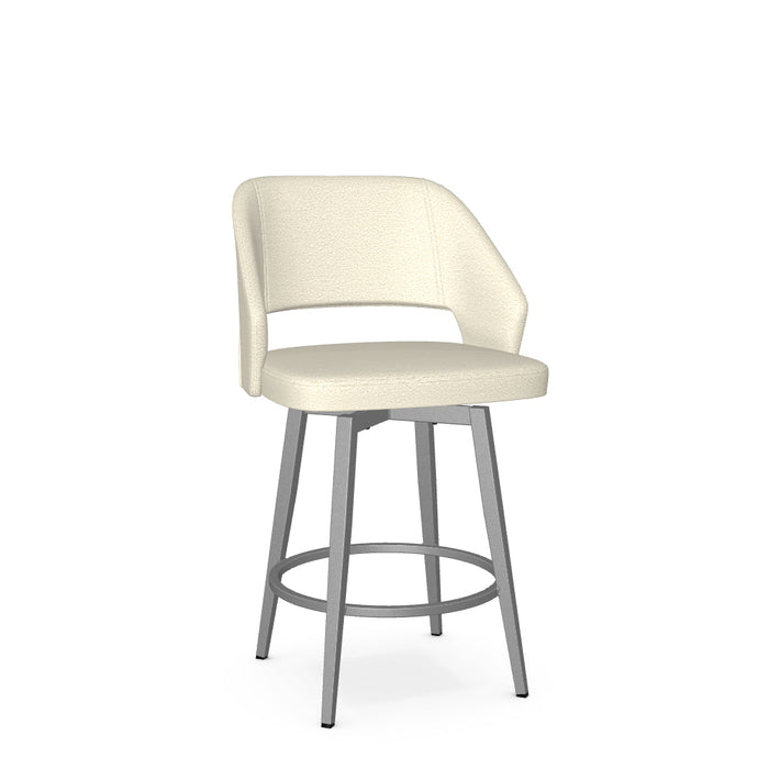 Lorna Swivel Counter Stool - Upholstered