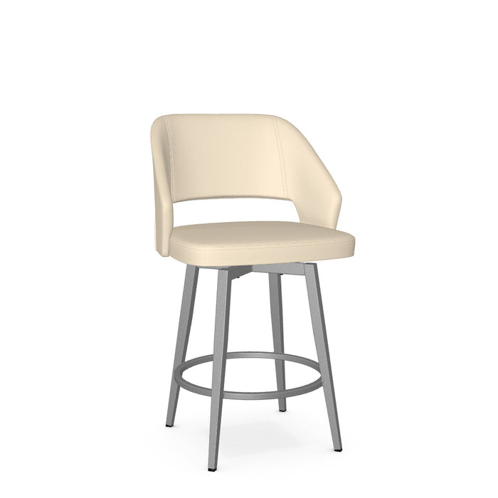 Lorna Swivel Counter Stool - Upholstered