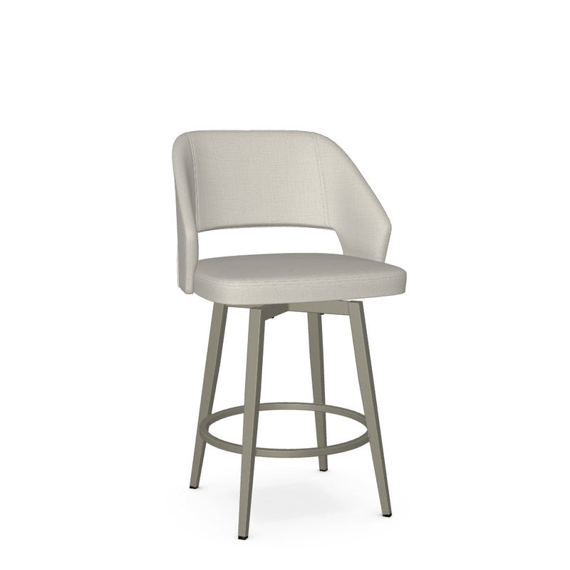 Lorna Swivel Counter Stool - Upholstered