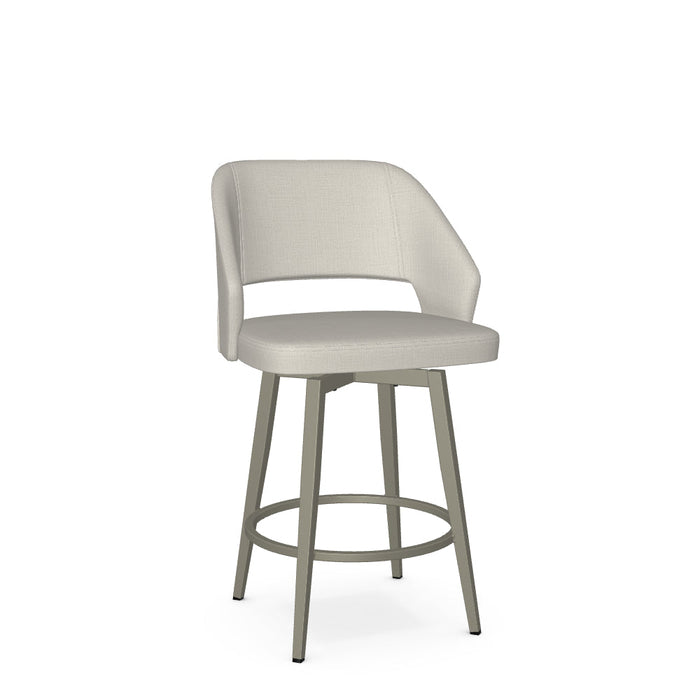 Lorna Swivel Counter Stool - Upholstered