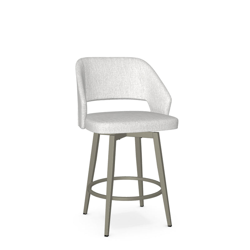 Lorna Swivel Counter Stool - Upholstered