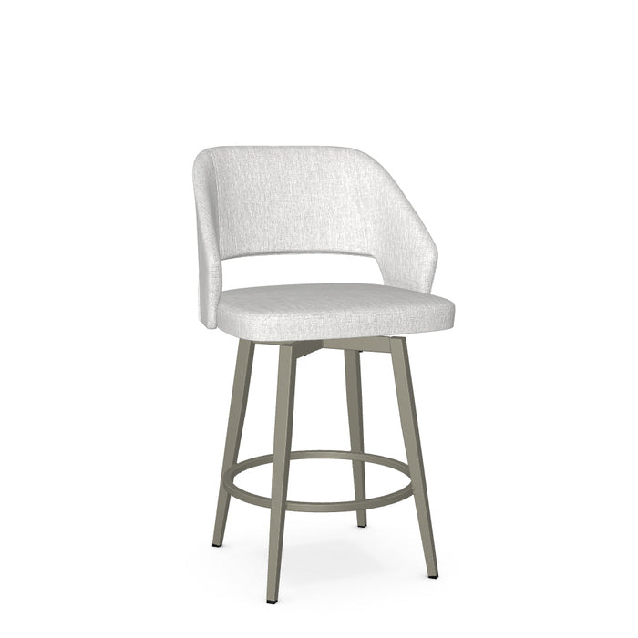 Lorna Swivel Counter Stool - Upholstered