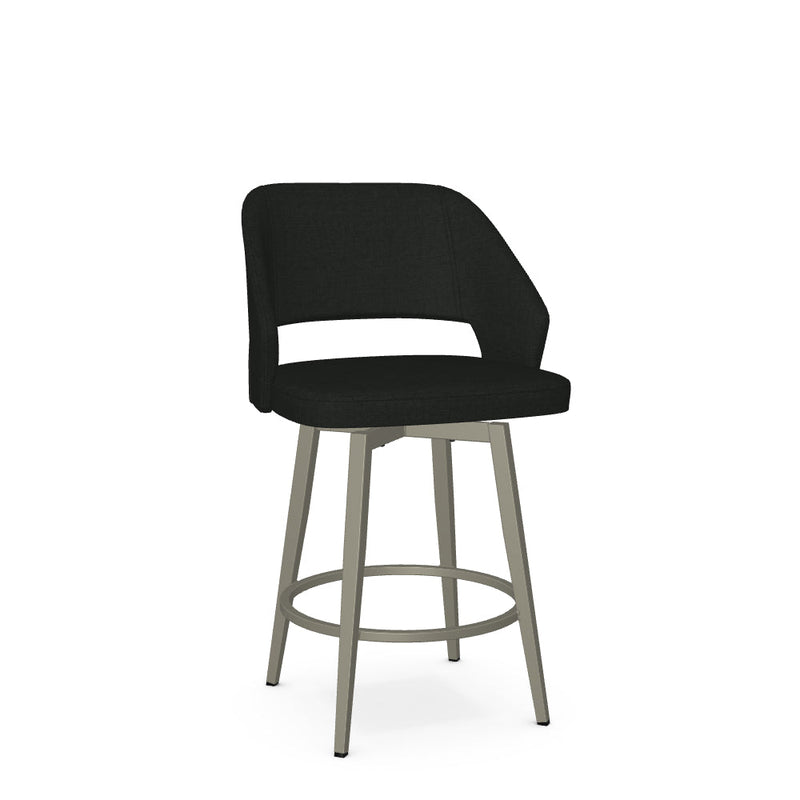 Lorna Swivel Counter Stool - Upholstered