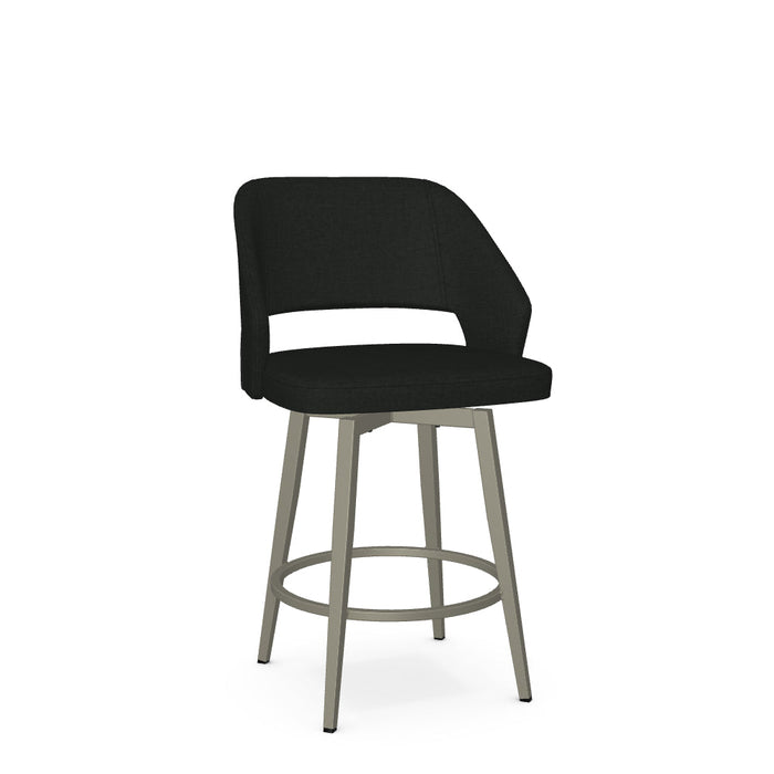 Lorna Swivel Counter Stool - Upholstered