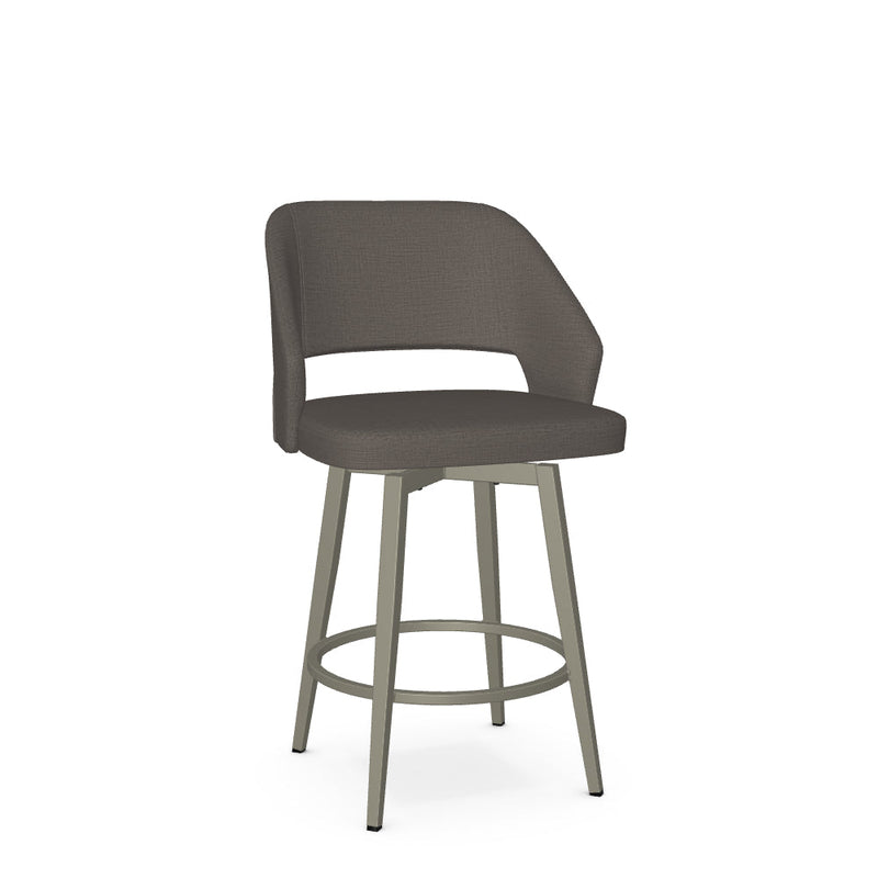 Lorna Swivel Counter Stool - Upholstered