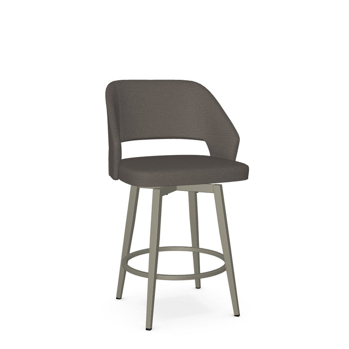 Lorna Swivel Counter Stool - Upholstered