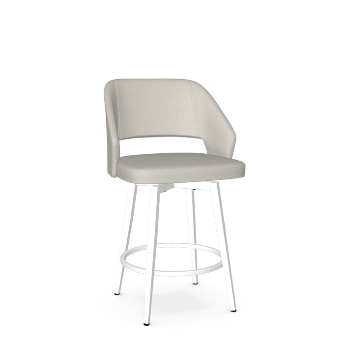 Lorna Swivel Counter Stool - Upholstered