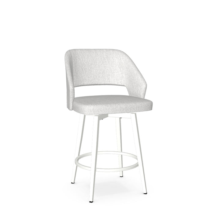 Lorna Swivel Counter Stool - Upholstered
