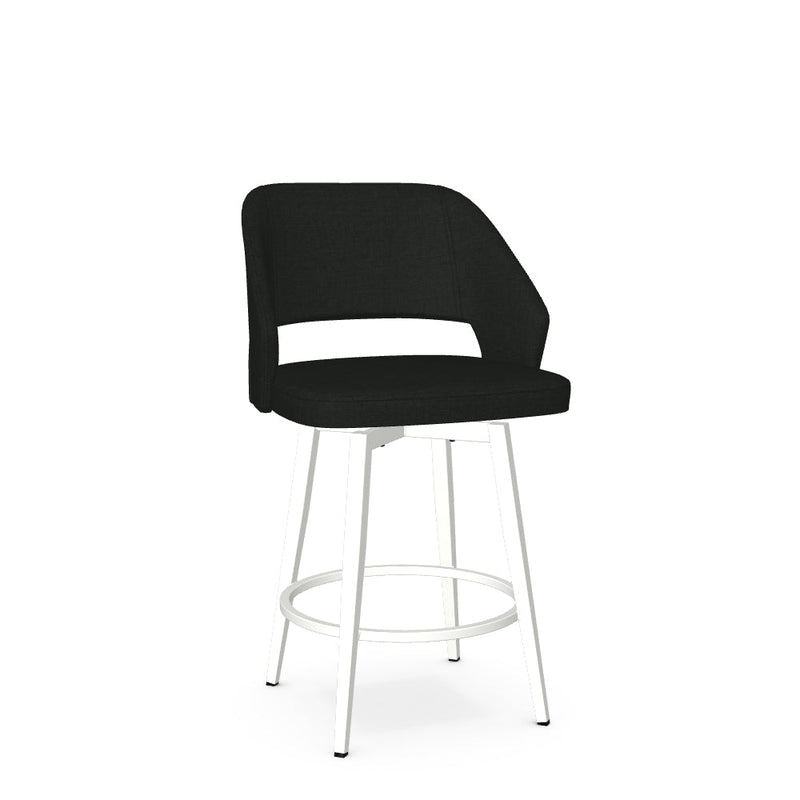 Lorna Swivel Counter Stool - Upholstered