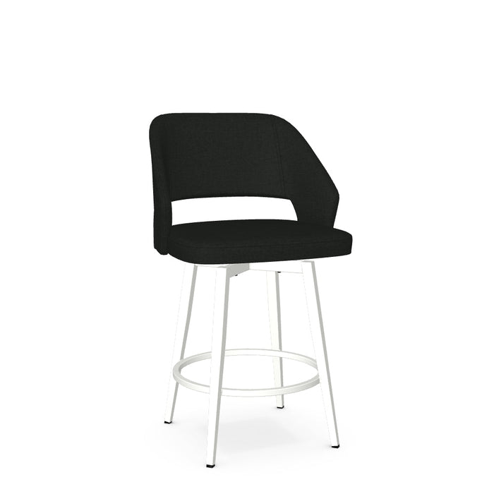 Lorna Swivel Counter Stool - Upholstered
