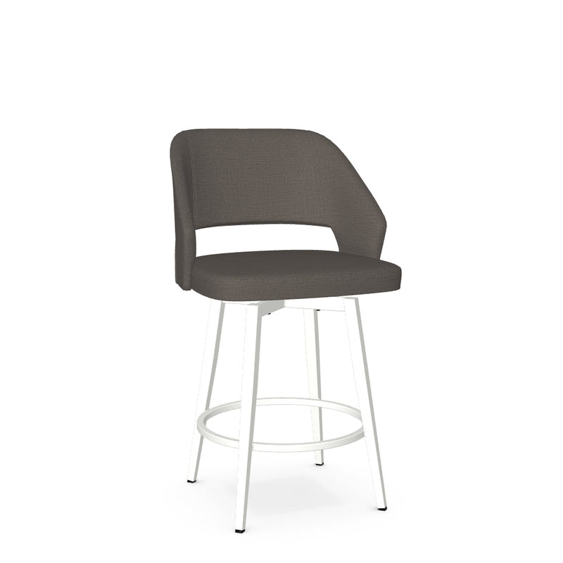 Lorna Swivel Counter Stool - Upholstered