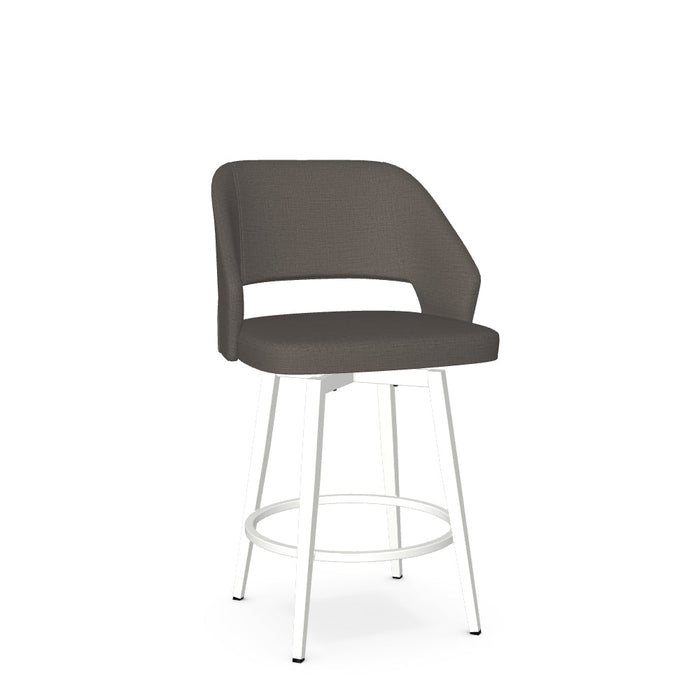 Lorna Swivel Counter Stool - Upholstered