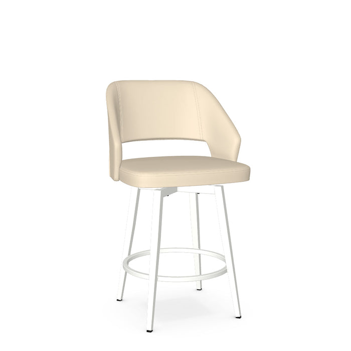 Lorna Swivel Counter Stool - Upholstered