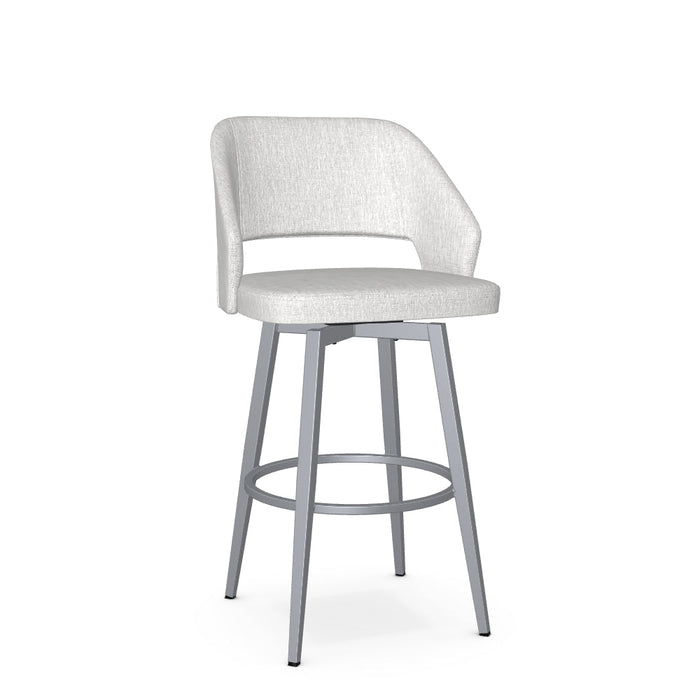 Lorna Swivel Bar Stool - Upholstered