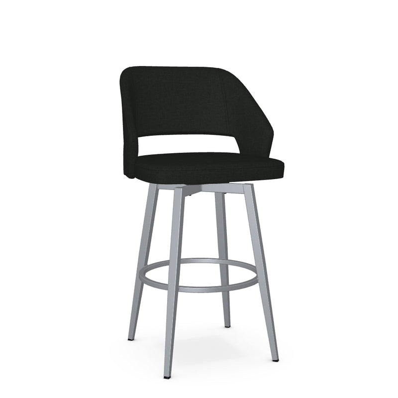 Lorna Swivel Bar Stool - Upholstered