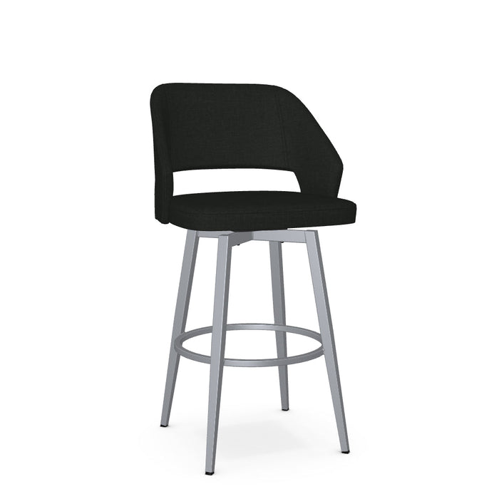 Lorna Swivel Bar Stool - Upholstered