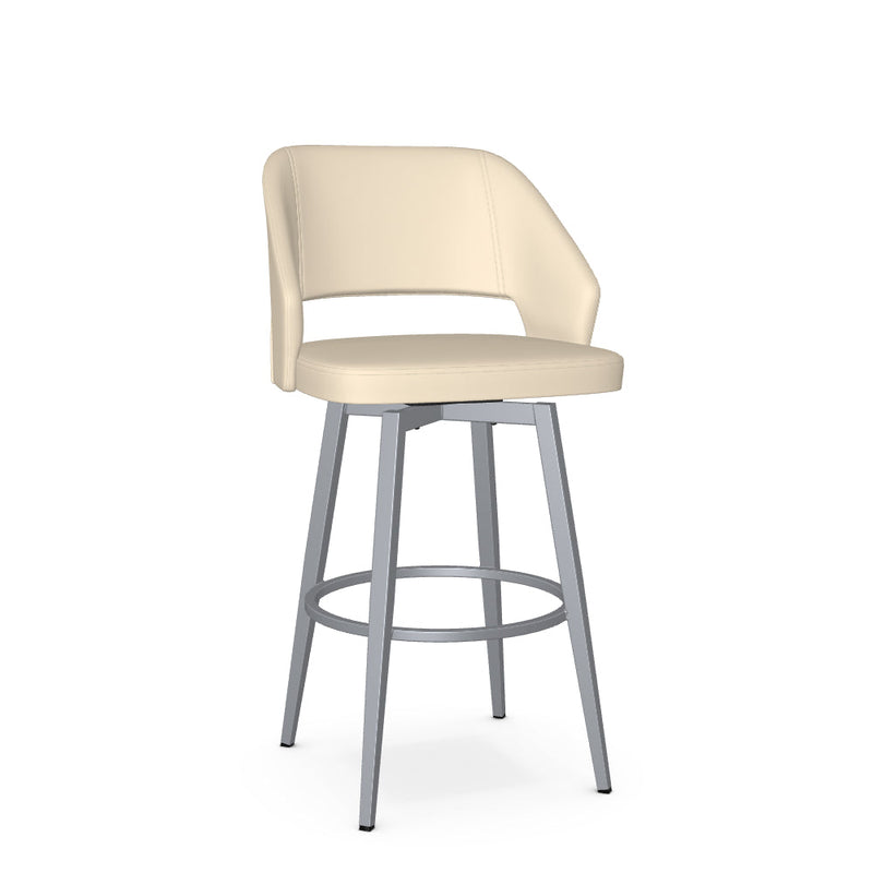 Lorna Swivel Bar Stool - Upholstered