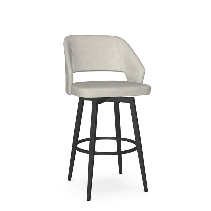 Lorna Swivel Bar Stool - Upholstered