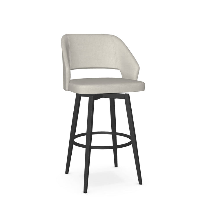 Lorna Swivel Bar Stool - Upholstered