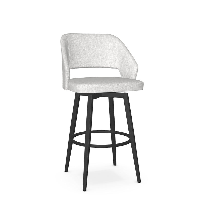 Lorna Swivel Bar Stool - Upholstered