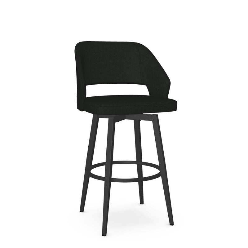 Lorna Swivel Bar Stool - Upholstered