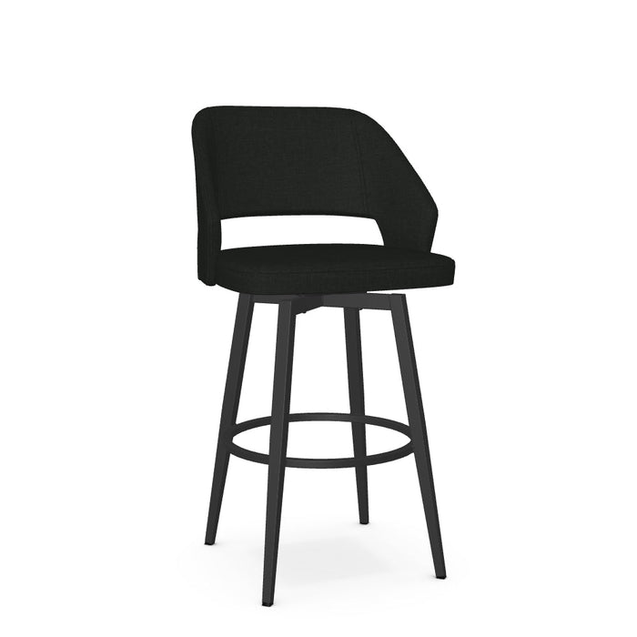 Lorna Swivel Bar Stool - Upholstered