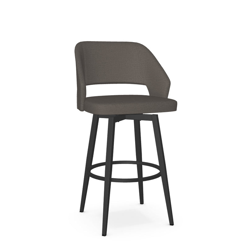Lorna Swivel Bar Stool - Upholstered