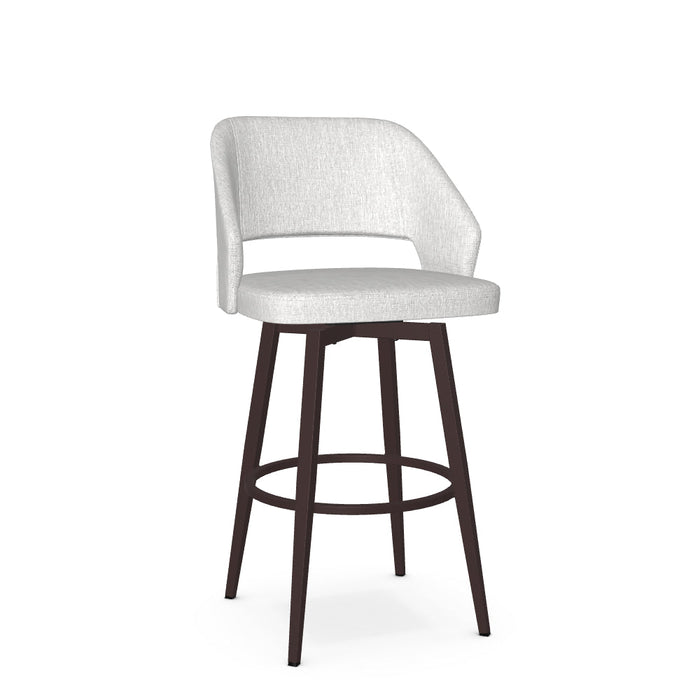 Lorna Swivel Bar Stool - Upholstered