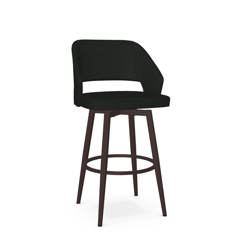 Lorna Swivel Bar Stool - Upholstered