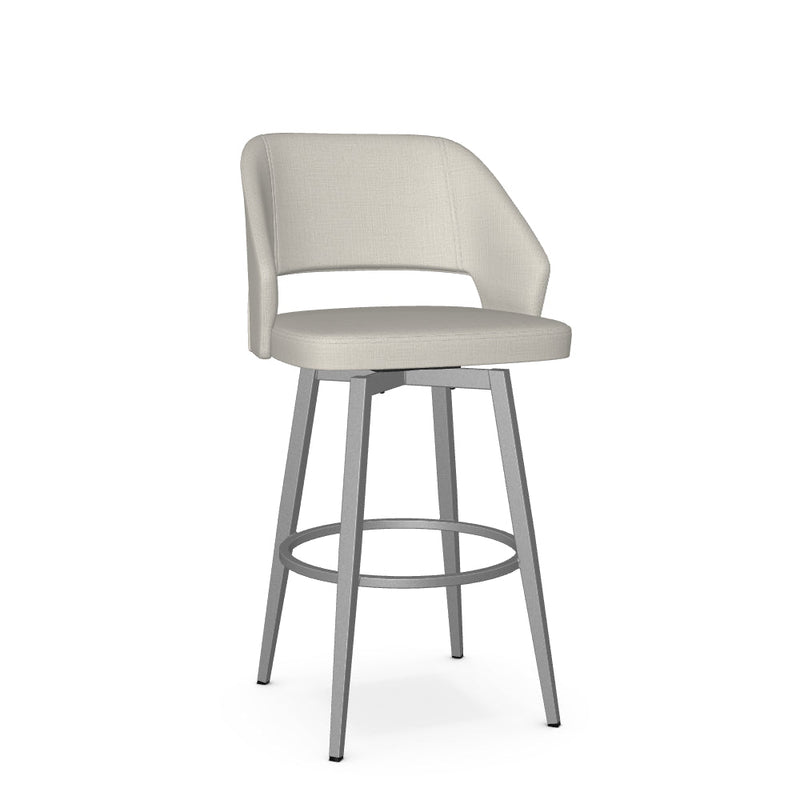 Lorna Swivel Bar Stool - Upholstered