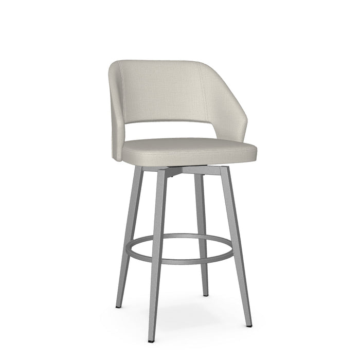 Lorna Swivel Bar Stool - Upholstered