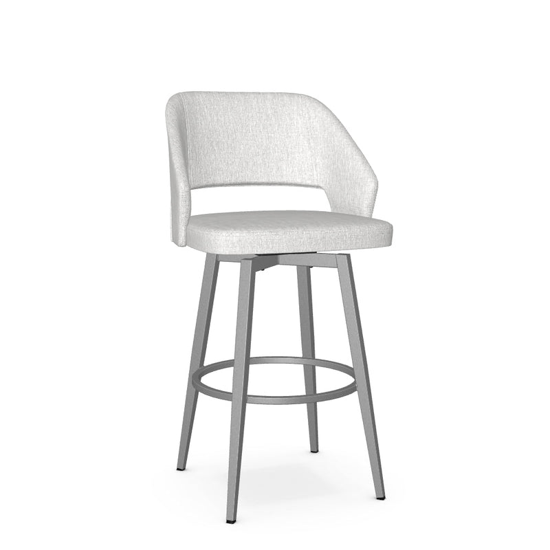 Lorna Swivel Bar Stool - Upholstered