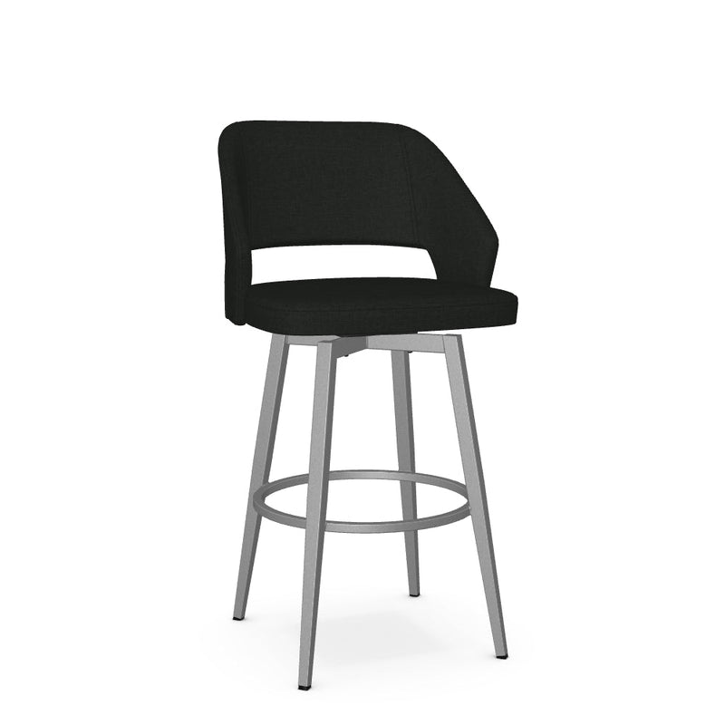Lorna Swivel Bar Stool - Upholstered
