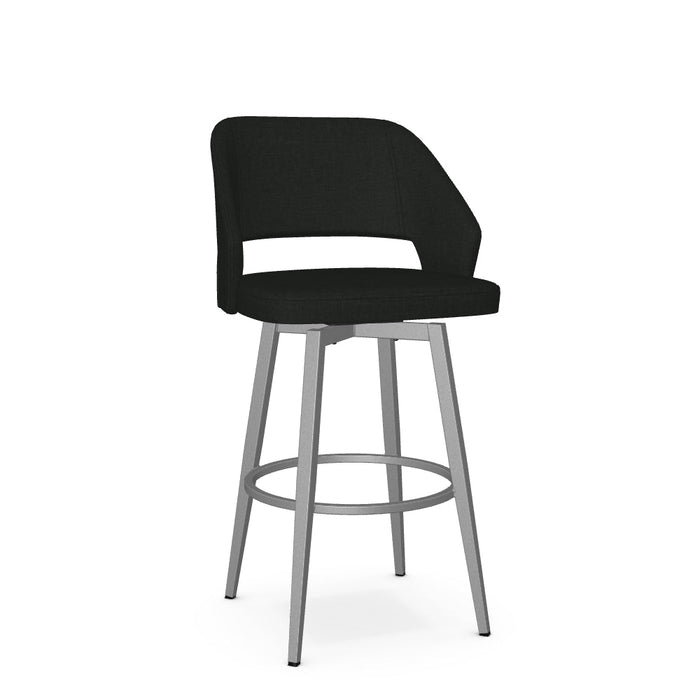Lorna Swivel Bar Stool - Upholstered