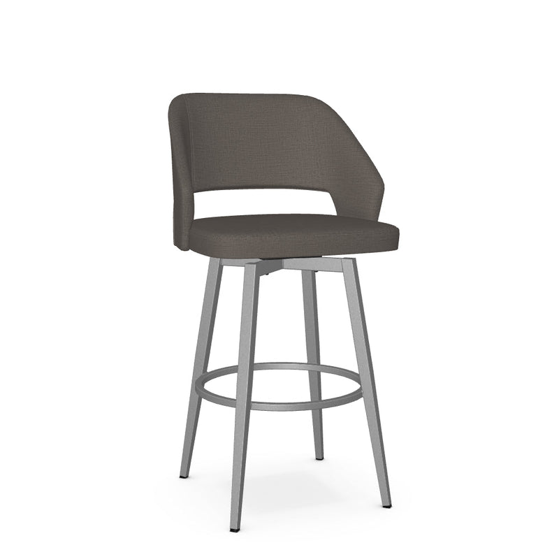Lorna Swivel Bar Stool - Upholstered