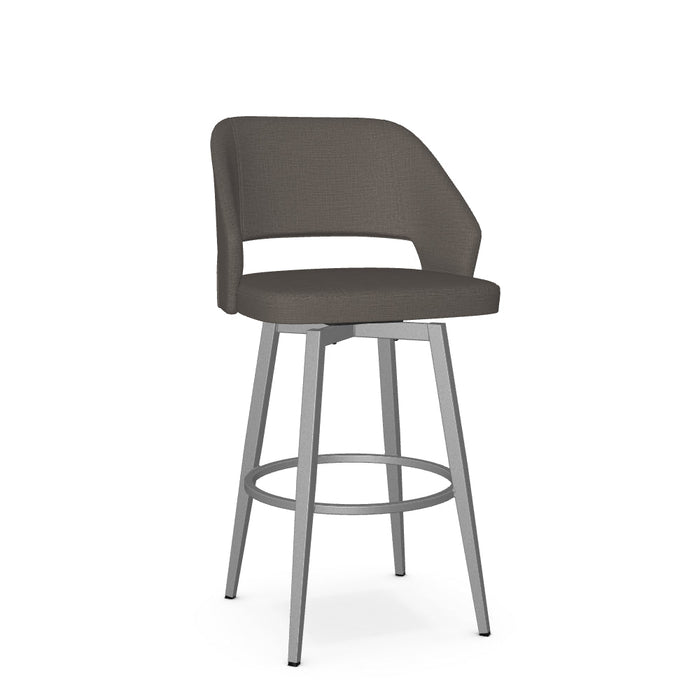 Lorna Swivel Bar Stool - Upholstered