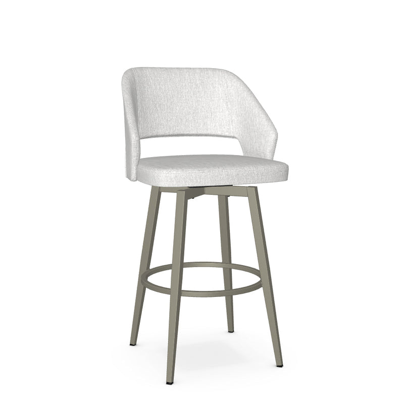 Lorna Swivel Bar Stool - Upholstered