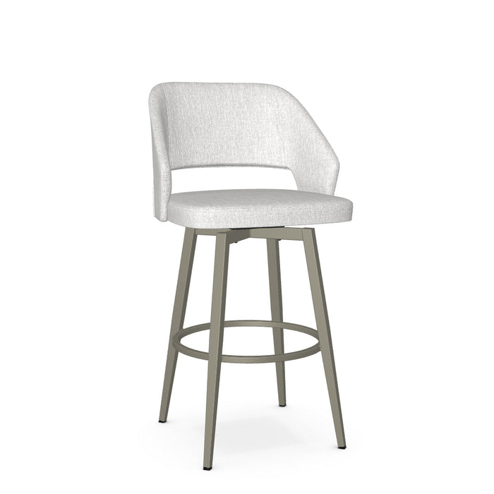 Lorna Swivel Bar Stool - Upholstered