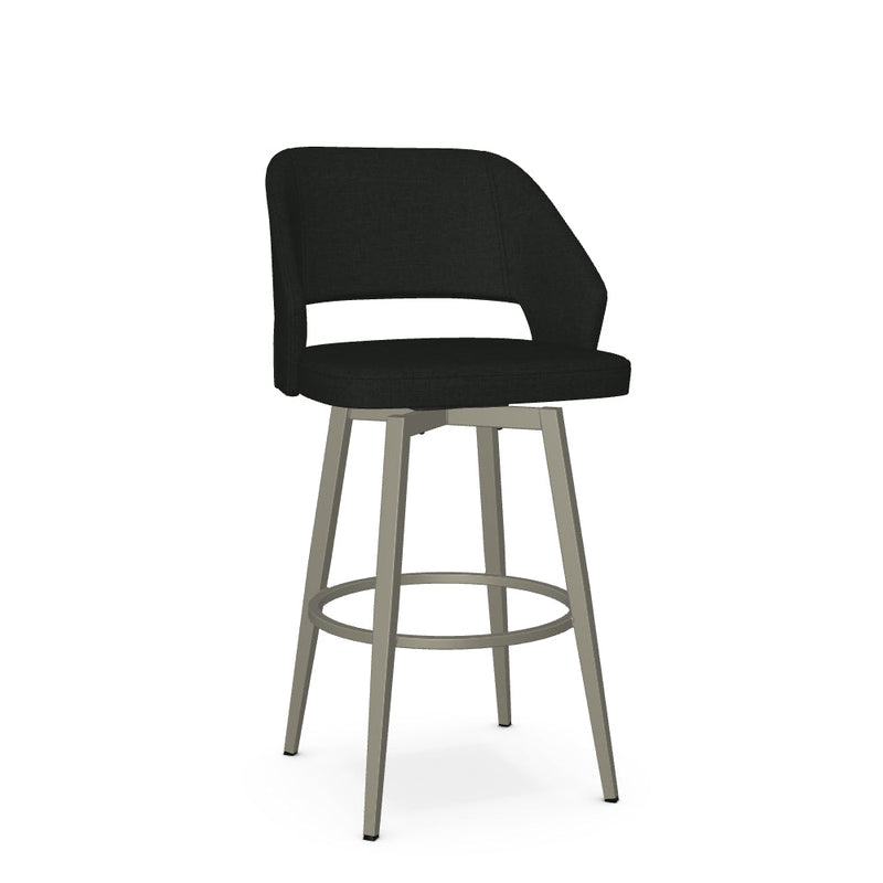 Lorna Swivel Bar Stool - Upholstered