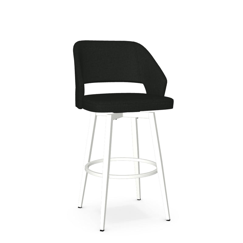 Lorna Swivel Bar Stool - Upholstered