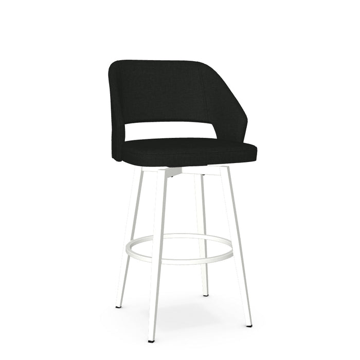 Lorna Swivel Bar Stool - Upholstered