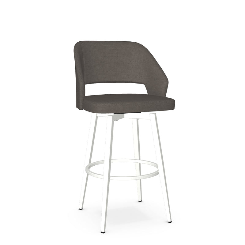 Lorna Swivel Bar Stool - Upholstered