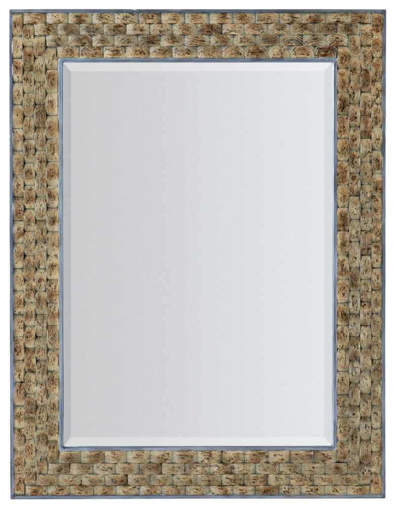 Surfrider - Portrait Mirror - Light Brown