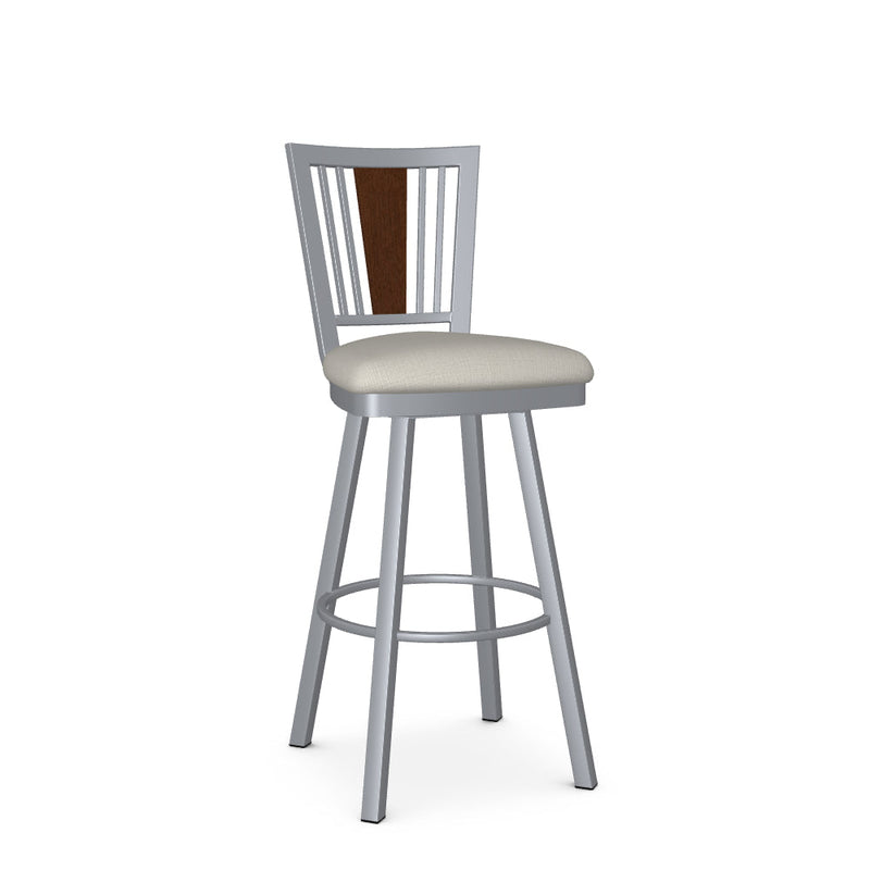 Madison Swivel Bar Stool-Upholstered